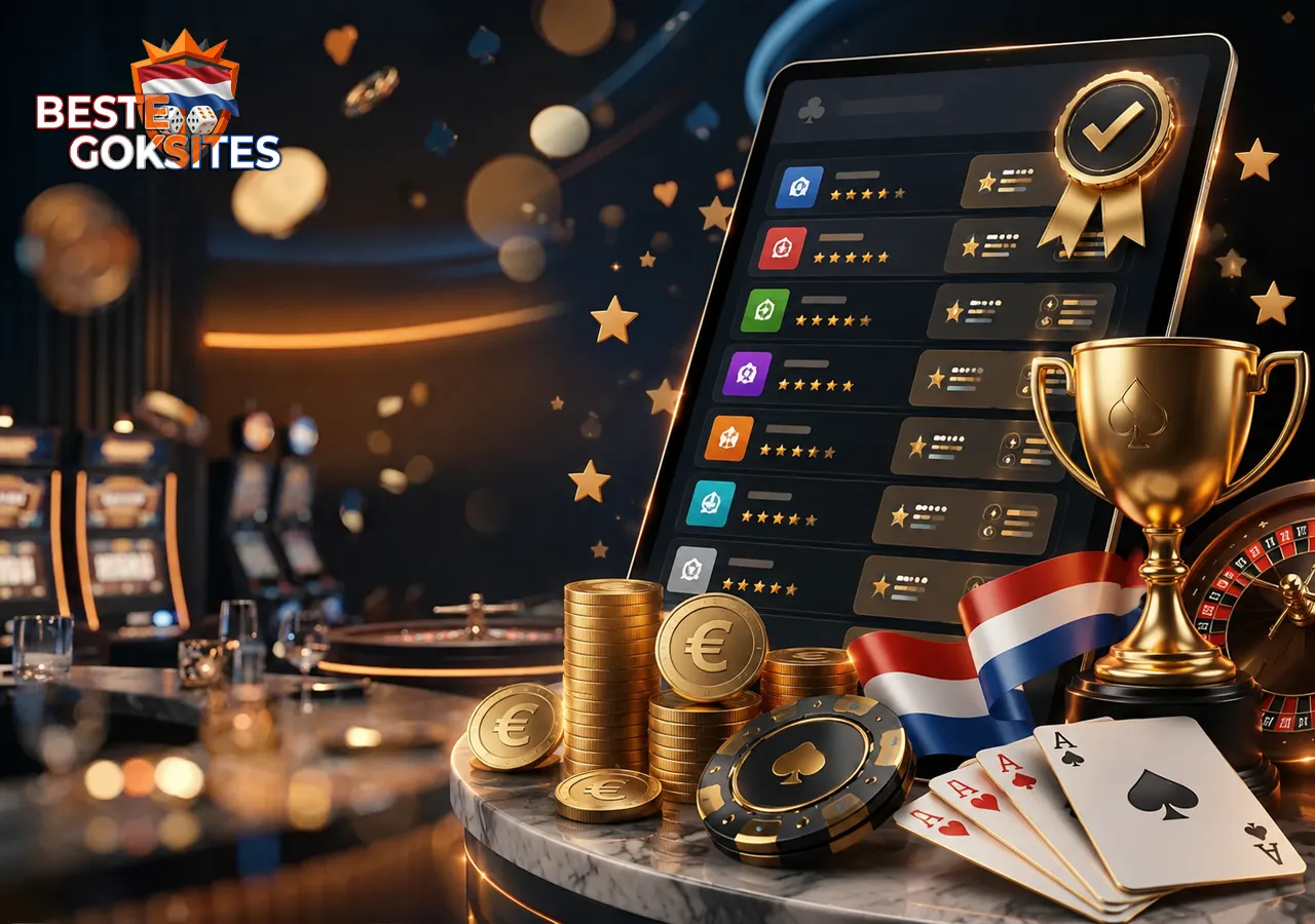 Top 10 online casino’s met tabletweergave, trofeeën, scores en premium casinostijl